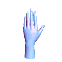 hand leamc Sticker by ALIEN.M00D