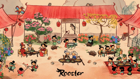 Chinese Family GIF by Sticky Brain Studios