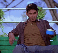 Mahesh Babu Eating GIF
