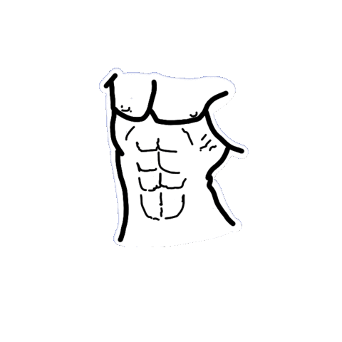Hard Core Nft Sticker by Digital Pratik