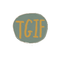 Its Friday Sticker by Kanva Home and Living
