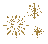 Christmas Stars Sticker by Hallmark Gold Crown