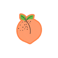 peach Sticker by zoellabeauty