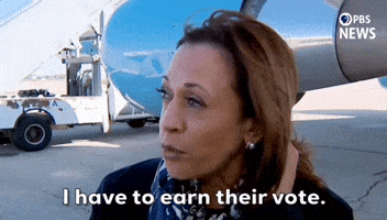 Kamala Harris Election GIF by PBS News