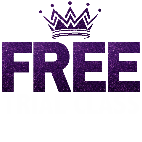 Glitter Crown Sticker by Queens of Pole Fitness & Dance