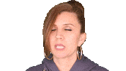 La La La Eye Roll Sticker by Amanda Cee Media
