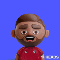 World Cup Shrug GIF by OneFootball Heads