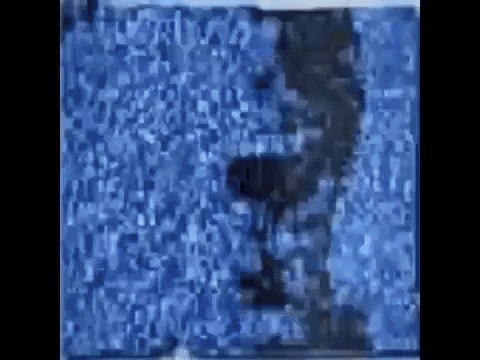 puelladocta giphygifmaker angry blue static GIF