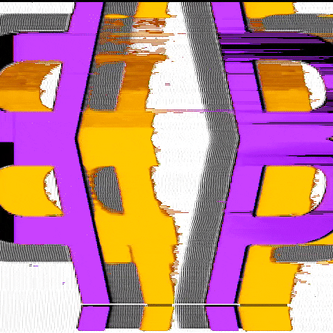 Glitch Alphabet GIF by #BASILIO