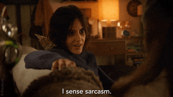 Sarcasm Reaction GIF by grown-ish