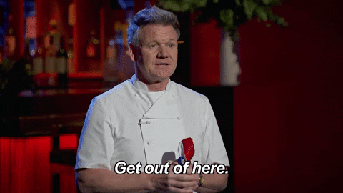 Get Out Goodbye GIF by Food Club FOX