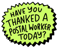 Post Office Delivery Sticker by Sarah The Palmer