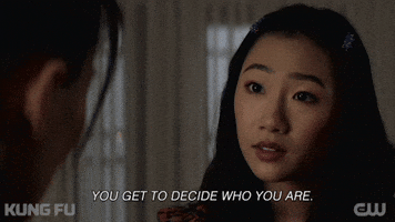 You decide who you are