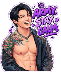 Stay Calm Bangtan Sonyeondan Sticker