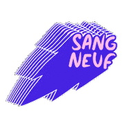 SangNeufAgency advertising ad agency publicité sang neuf agency Sticker