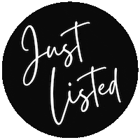 Black And White New Listing Sticker by The TomKat Studio