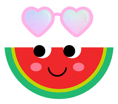 Fresh Fruit Sunglasses Sticker by Watermelon Board