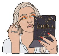 emela makeup wink gorgeous eyeshadow Sticker