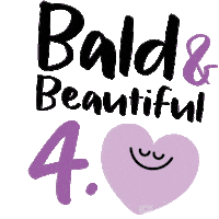 mystarfishfoundation msf baldnbeautiful4 我在我爱我是光 光头与美4 Sticker