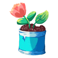 Plants Tlc Sticker
