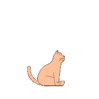 Cat Sticker by pieterpot