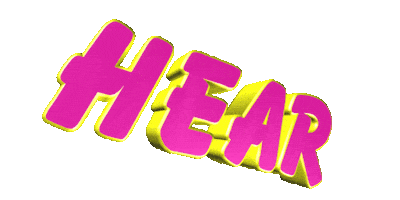 text hear Sticker