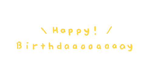 nantokaa giphyupload happy birthday idol jpop Sticker