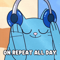 Favorite Song Listening GIF