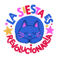 Sleepy Cat Sticker by Addy