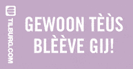 Carnaval Stay Home GIF by Tilburg.com