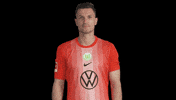 Happy Goal GIF by VfL Wolfsburg