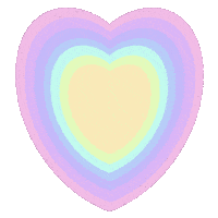 JennyCitino heart pastel heart jennycitino jenny citino Sticker