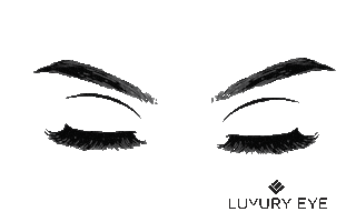Blue Eyes Wink Sticker by LUXURY EYE LTD
