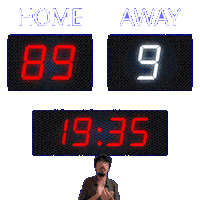 9 Away Sticker
