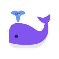 Ocean Whale Sticker by Meridian°