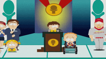 happy barry bonds GIF by South Park 
