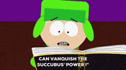 kyle broflovski book GIF by South Park 