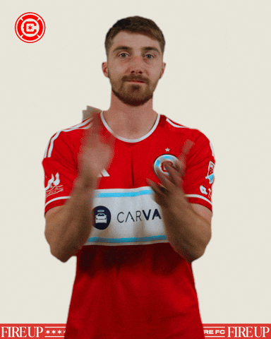 Chicago Fire Clap GIF by Chicago Fire Football Club