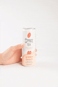 SpritzTea tea peach beverage spritztea GIF