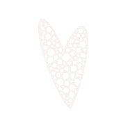 White Heart Love Sticker