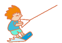 KafkaSR board wake tantrum wakeboard Sticker