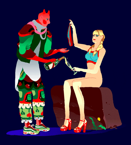 sexy art GIF by Stephen Vuillemin