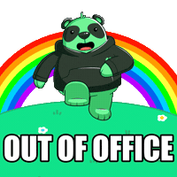 Happy Out Of Office Sticker by SuperVerse