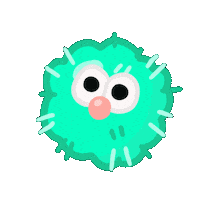 Pompom Sticker
