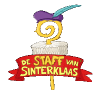 DeStaffvanSinterklaas staff sinterklaas piet pieten Sticker