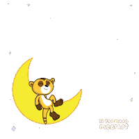 To The Moon Wow Sticker by VeeFriends
