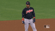 laughs encarnacion GIF by MLB