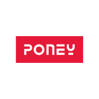 poneygarments fashion logo kids kidswear Sticker