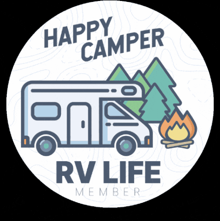 Camping Camp Fire GIF by RV LIFE Pro