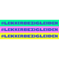 studiokordaat anderhalvemeter ikbenlekkerbezig lekkerbezigleiden jijbentlekkerbezig Sticker